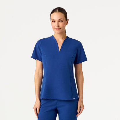 Calix Fit & Flare Scrub Top - Galaxy