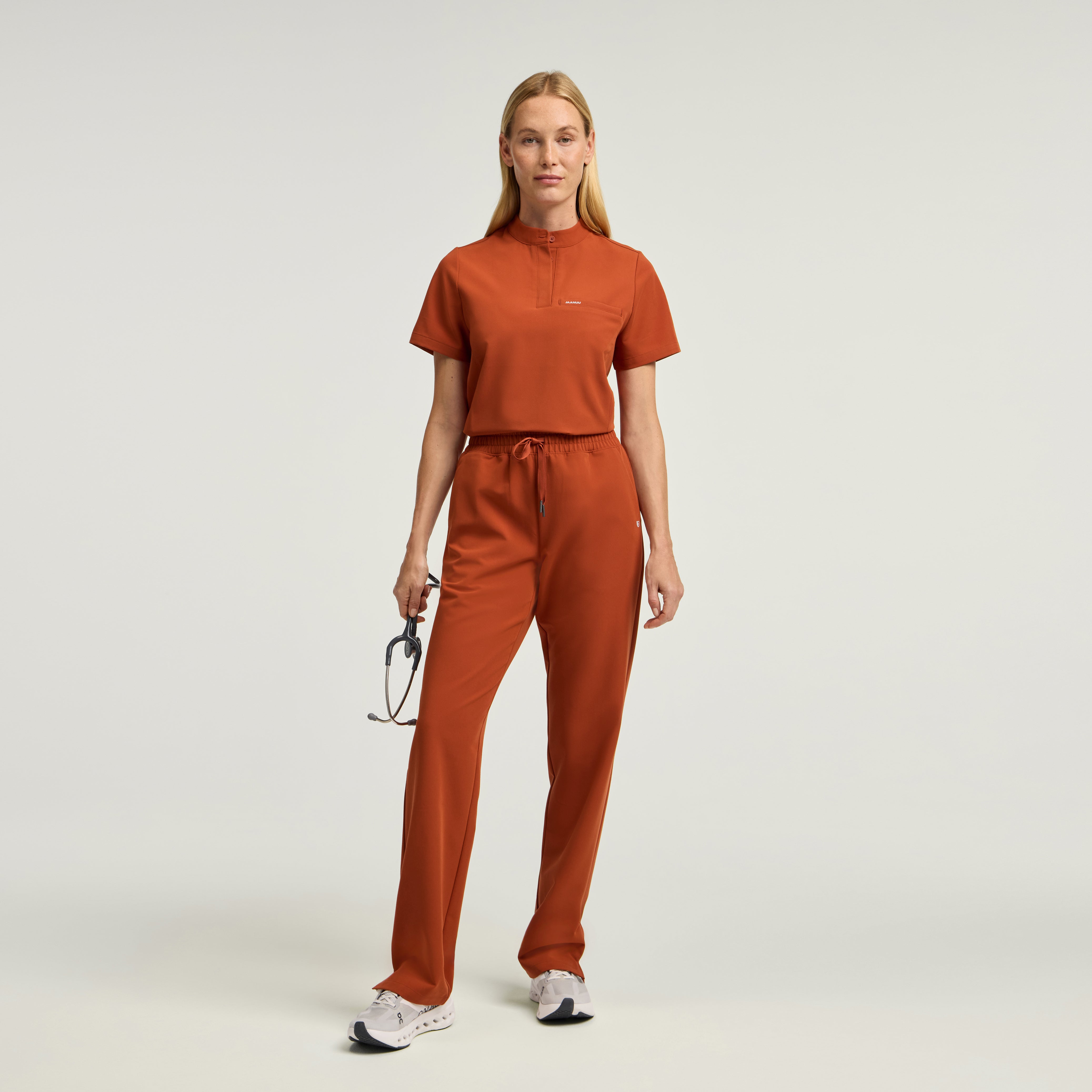 Kerr High-Waisted Scrub Pant - Sienna