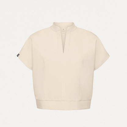 Clare Dolman Scrub Top - Birch