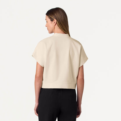 Clare Dolman Scrub Top - Birch