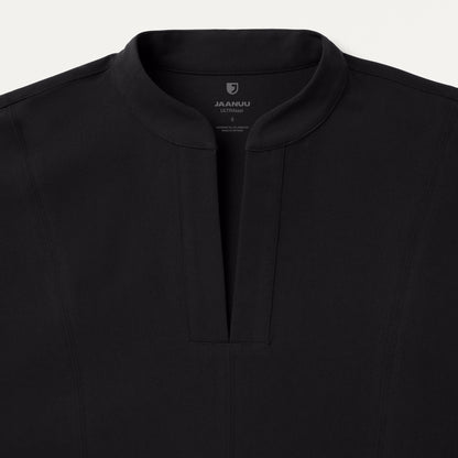 Clare Dolman Scrub Top - Black