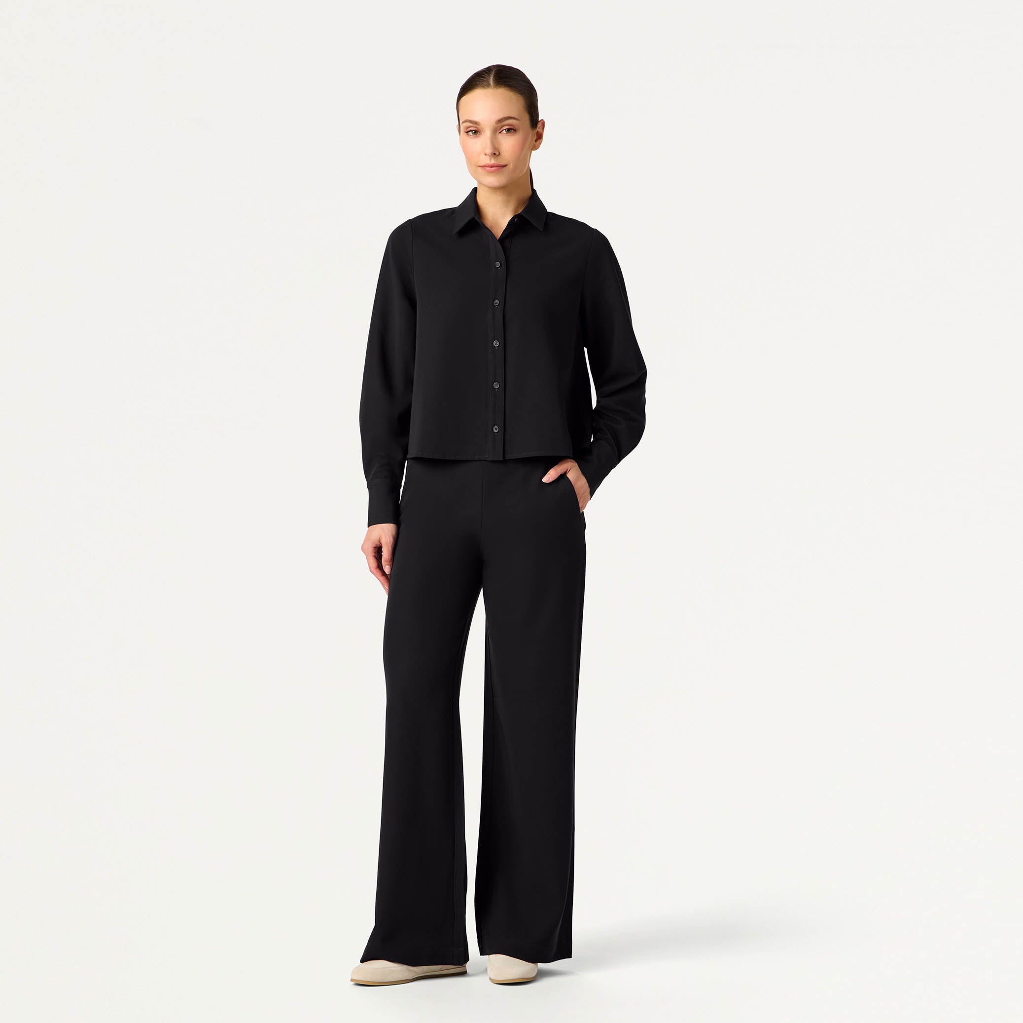 Remy Relaxed Scrub Pant - Black