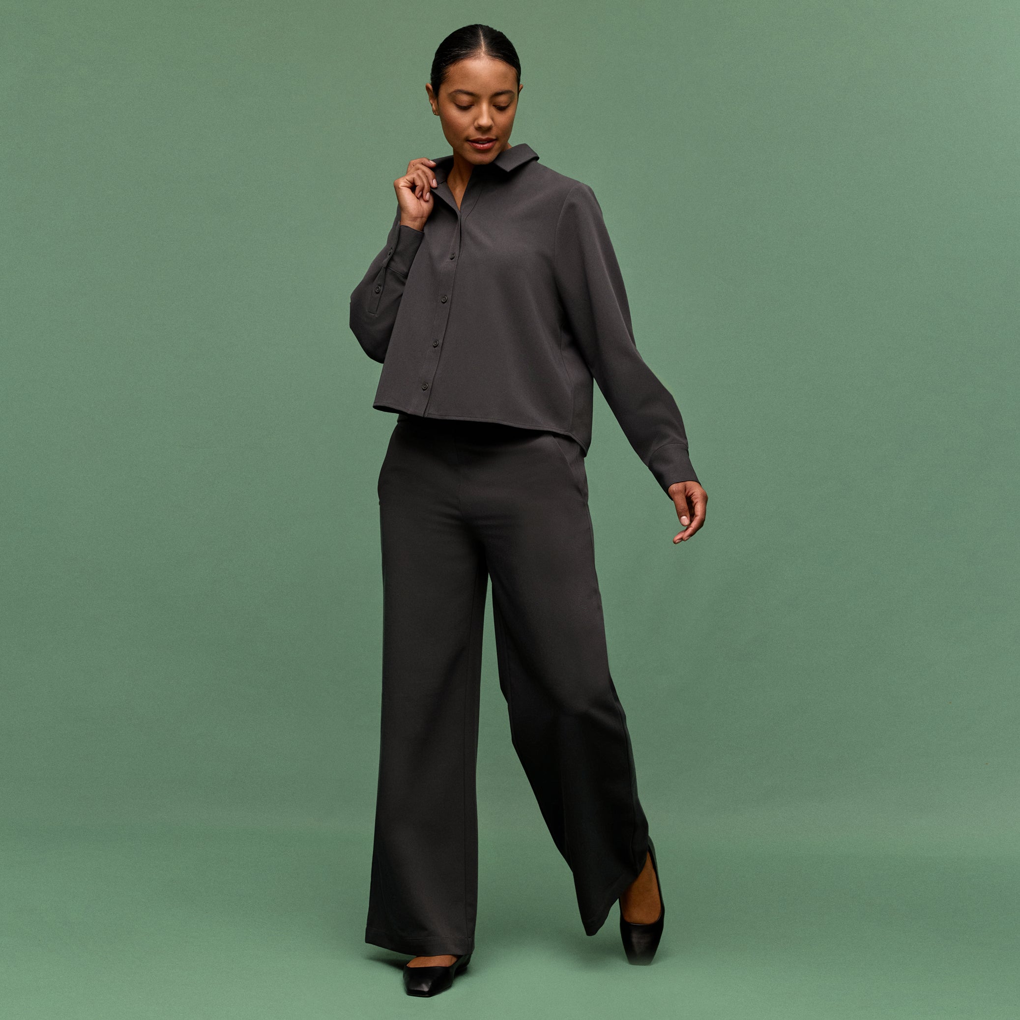 Remy Relaxed Scrub Pant - Charcoal