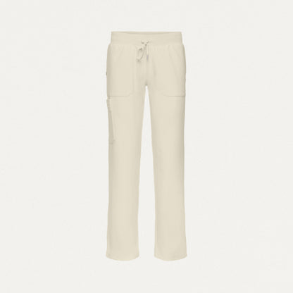 Xenos Cargo Knit-Waist Scrub Pant - Birch