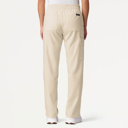 Xenos Cargo Knit-Waist Scrub Pant - Birch