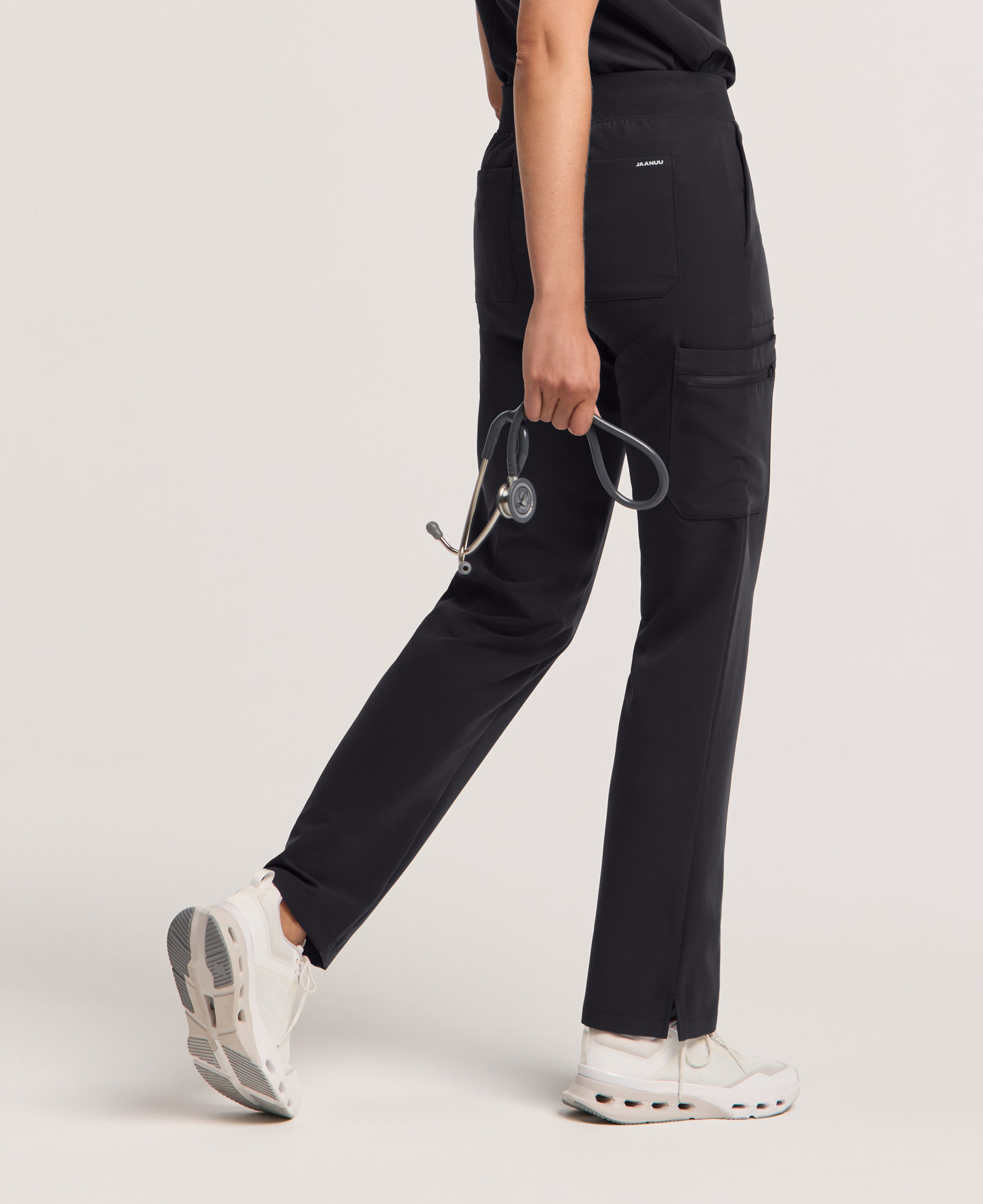 The Original Cargo Scrub Set - Black