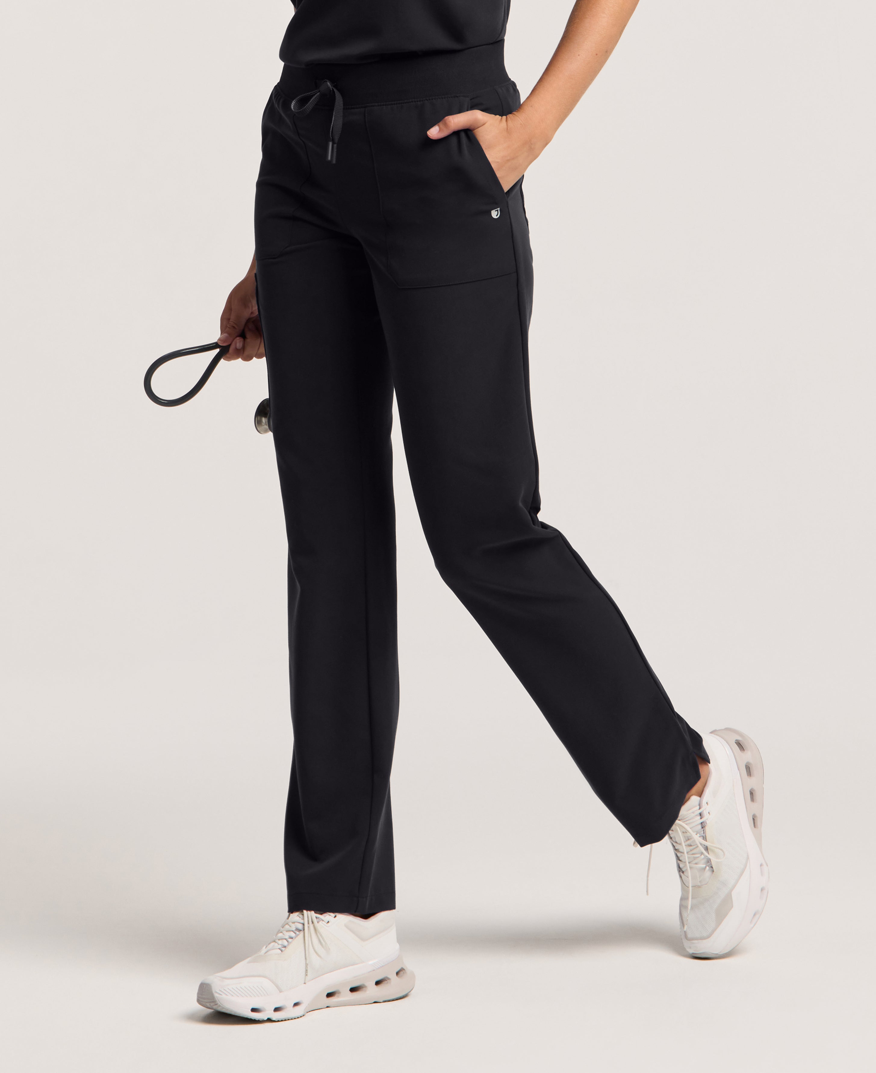 The Original Cargo Scrub Set - Black