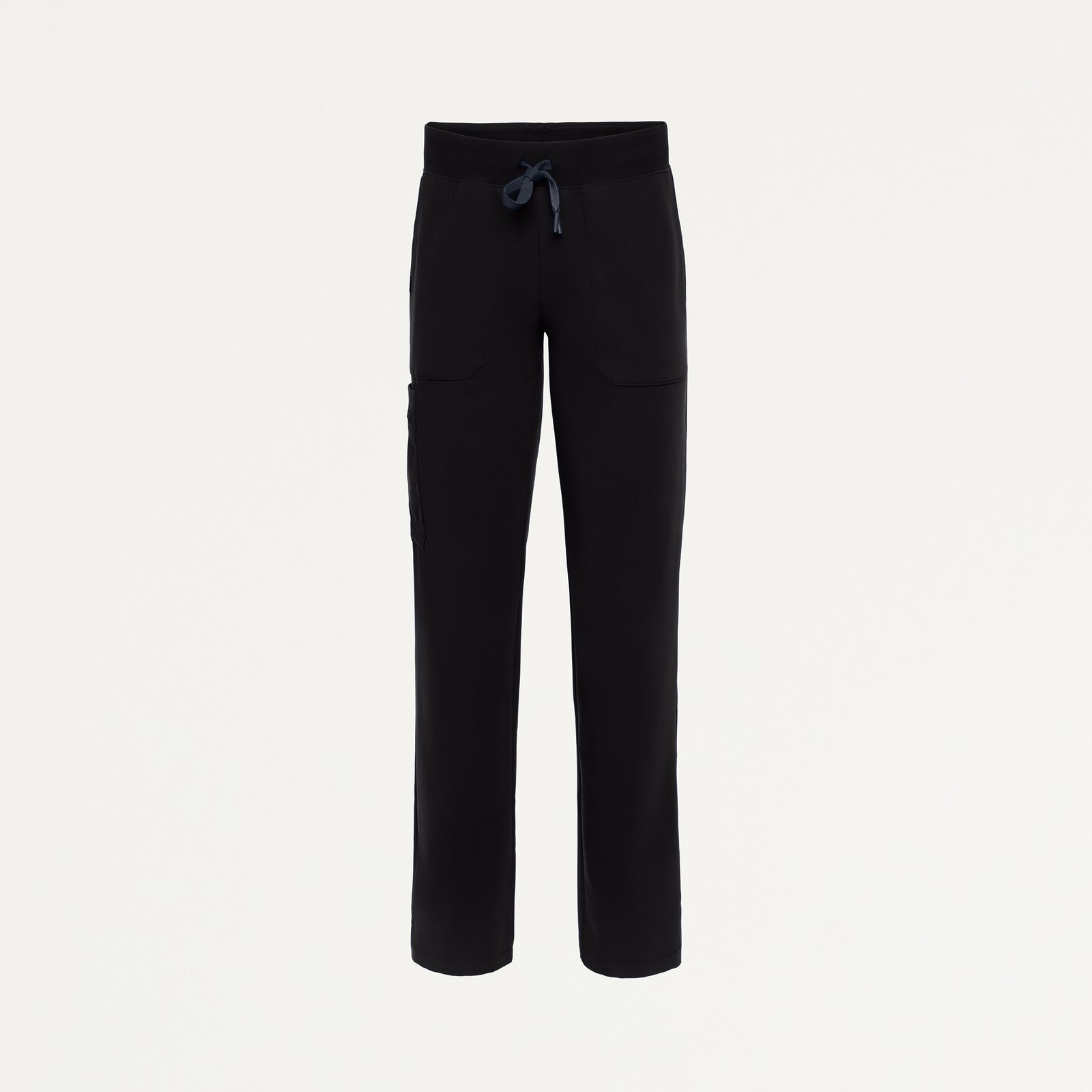 Xenos Cargo Knit Waist Scrub Pant - Black