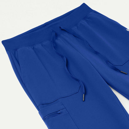 Xenos Cargo Knit-Waist Scrub Pant - Galaxy