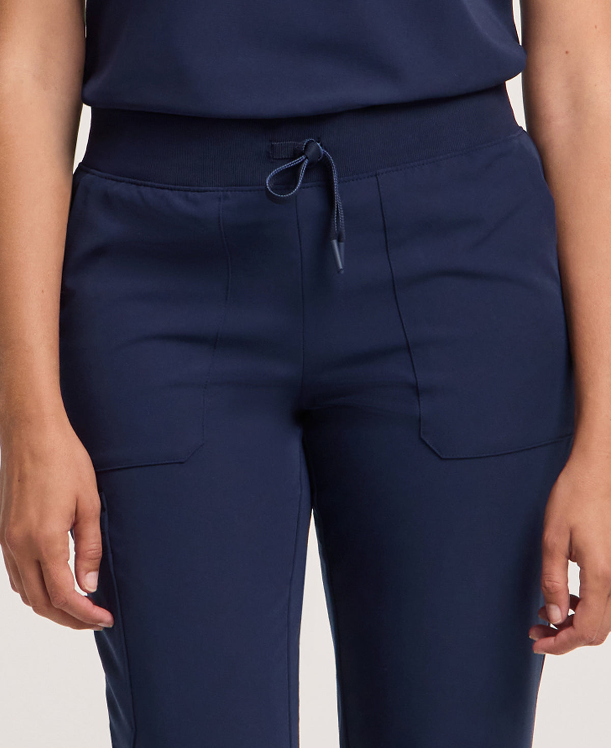 Jaanuu Xenos Cargo Scrub Pant in Midnight Navy, product photo 2 of 6
