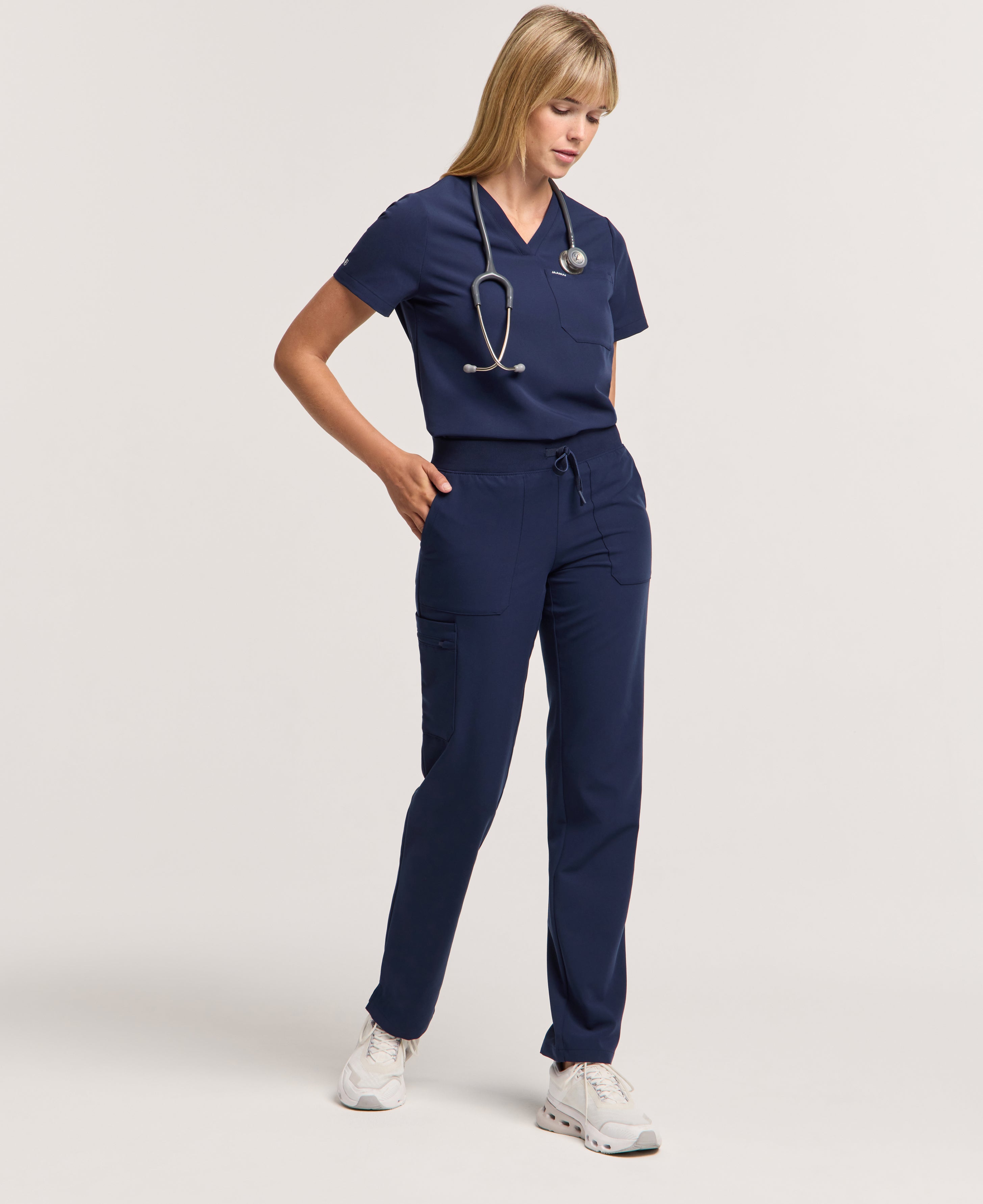 Xenos Cargo Scrub Pant - Midnight Navy | JAANUU