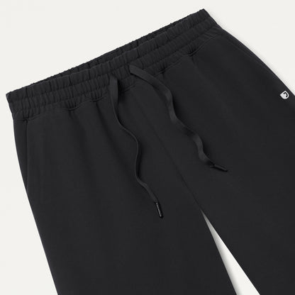 Carter Wide-Leg Scrub Pant - Black