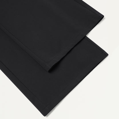 Carter Wide-Leg Scrub Pant - Black