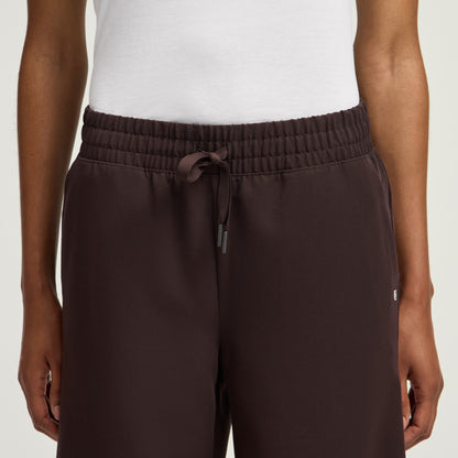 Carter Wide-Leg Scrub Pant - Espresso