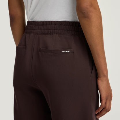 Carter Wide-Leg Scrub Pant - Espresso