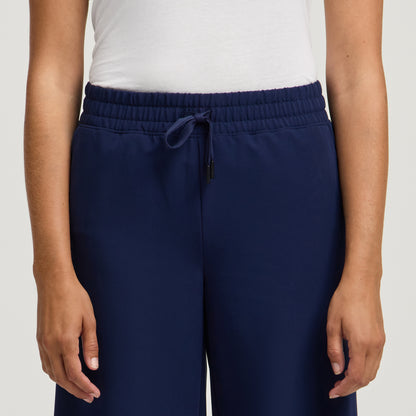 Carter Wide-Leg Scrub Pant - Midnight Navy