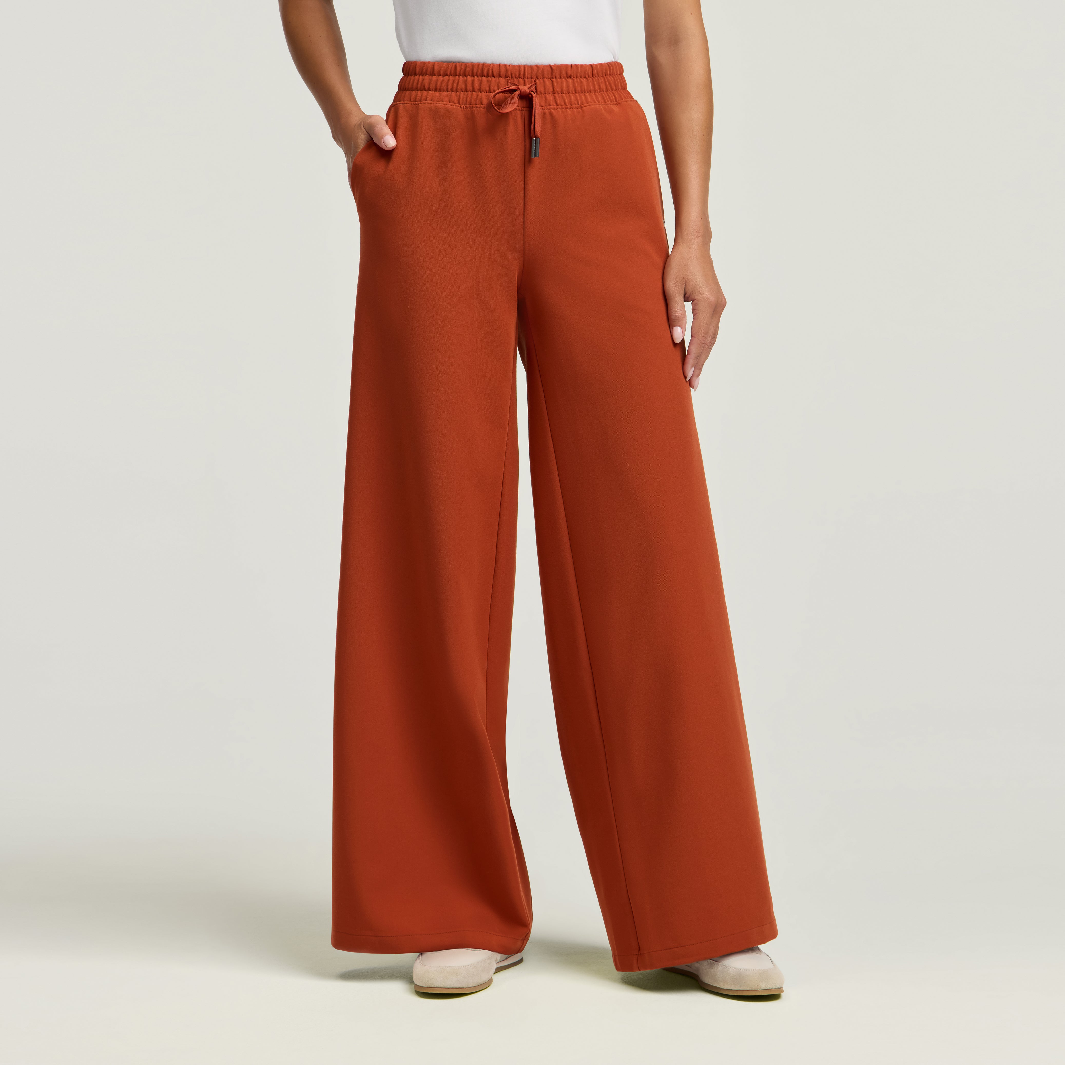 Carter Wide-Leg Scrub Pant - Sienna