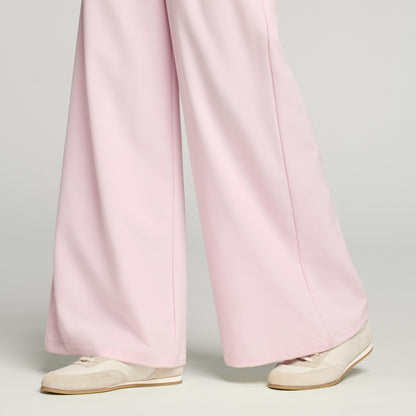 The Wide-Leg Scrub Jumpsuit - Rose Quartz