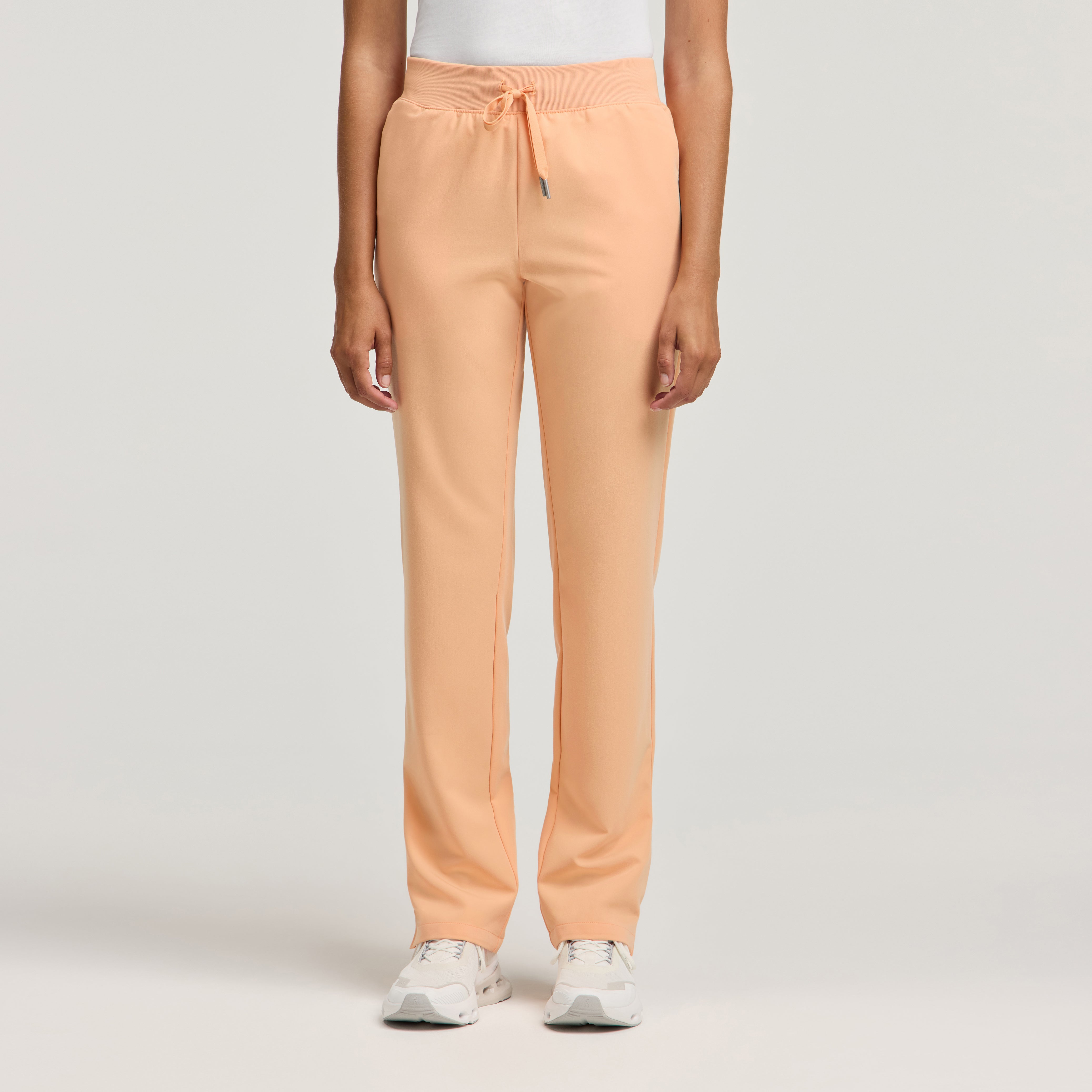 Xenos Essential Knit-Waist Scrub Pant - Apricot