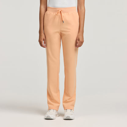 Xenos Essential Knit-Waist Scrub Pant - Apricot