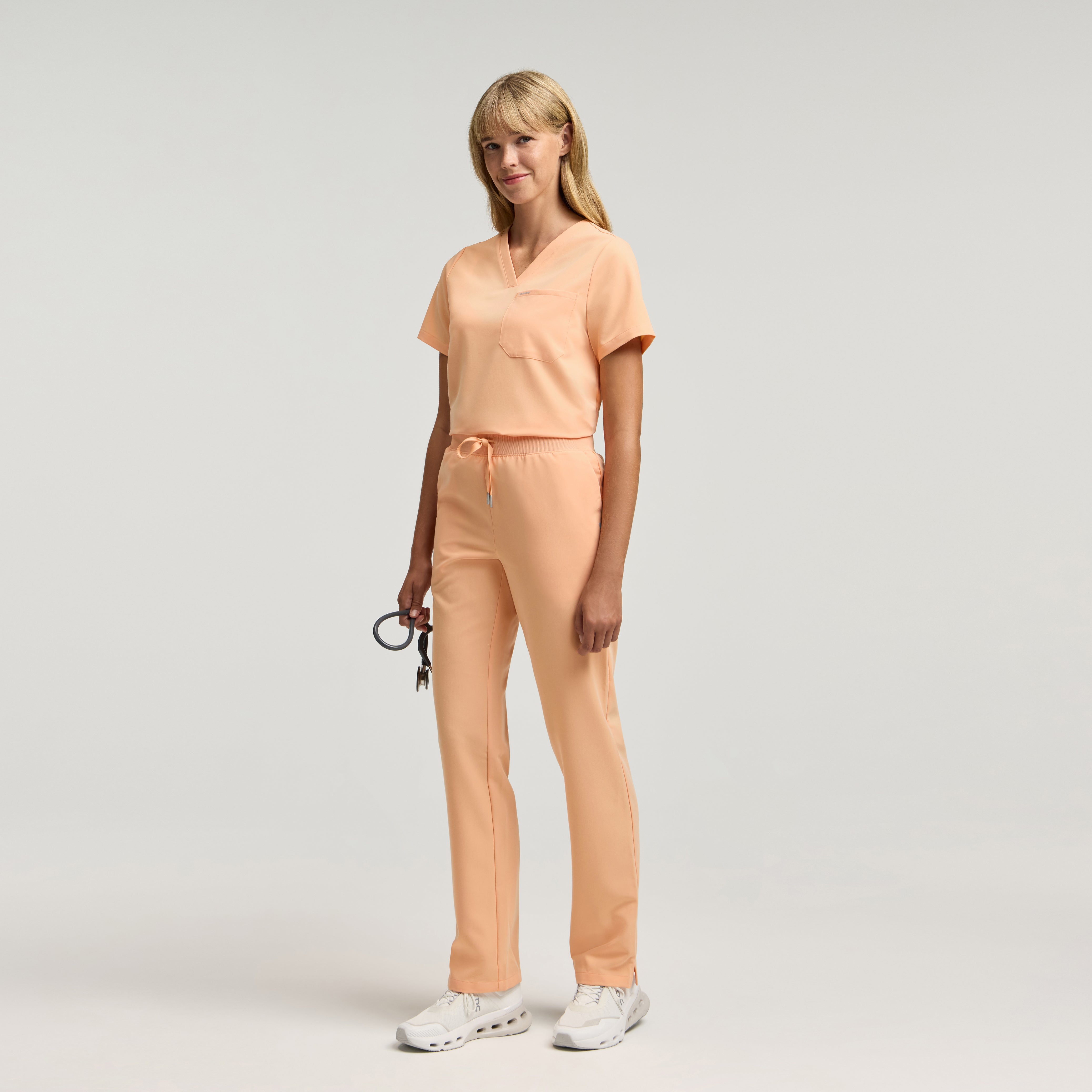 Xenos Knit-Waist Scrub Pant - Apricot – JAANUU