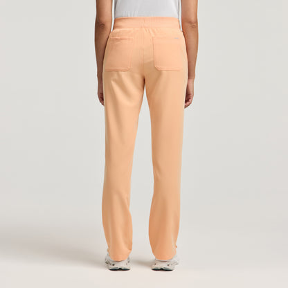 Xenos Essential Knit-Waist Scrub Pant - Apricot