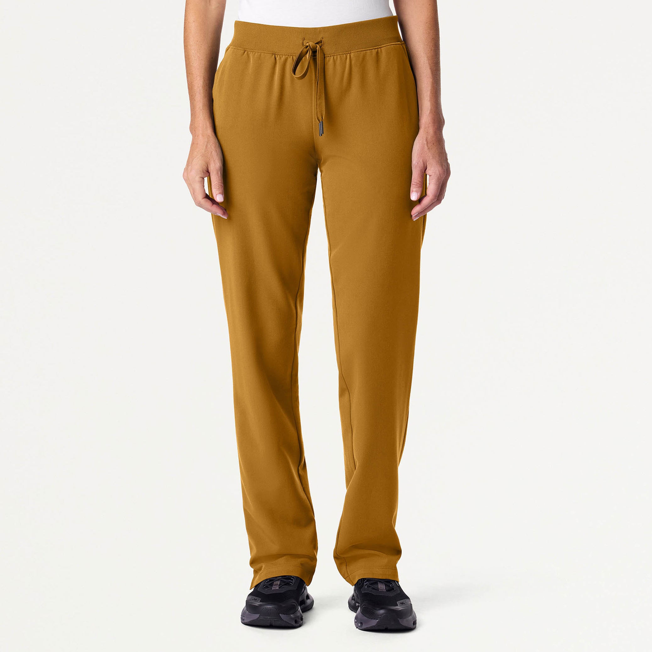 Xenos Essential Knit-Waist Scrub Pant - Cider