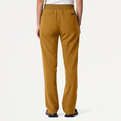 Xenos Essential Knit-Waist Scrub Pant - Cider