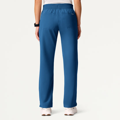 Xenos Essential Knit-Waist Scrub Pant - Ocean
