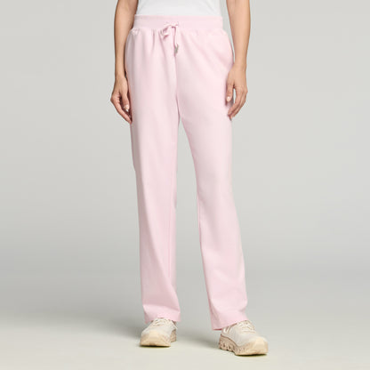Xenos Essential Knit-Waist Scrub Pant - Rose Quartz