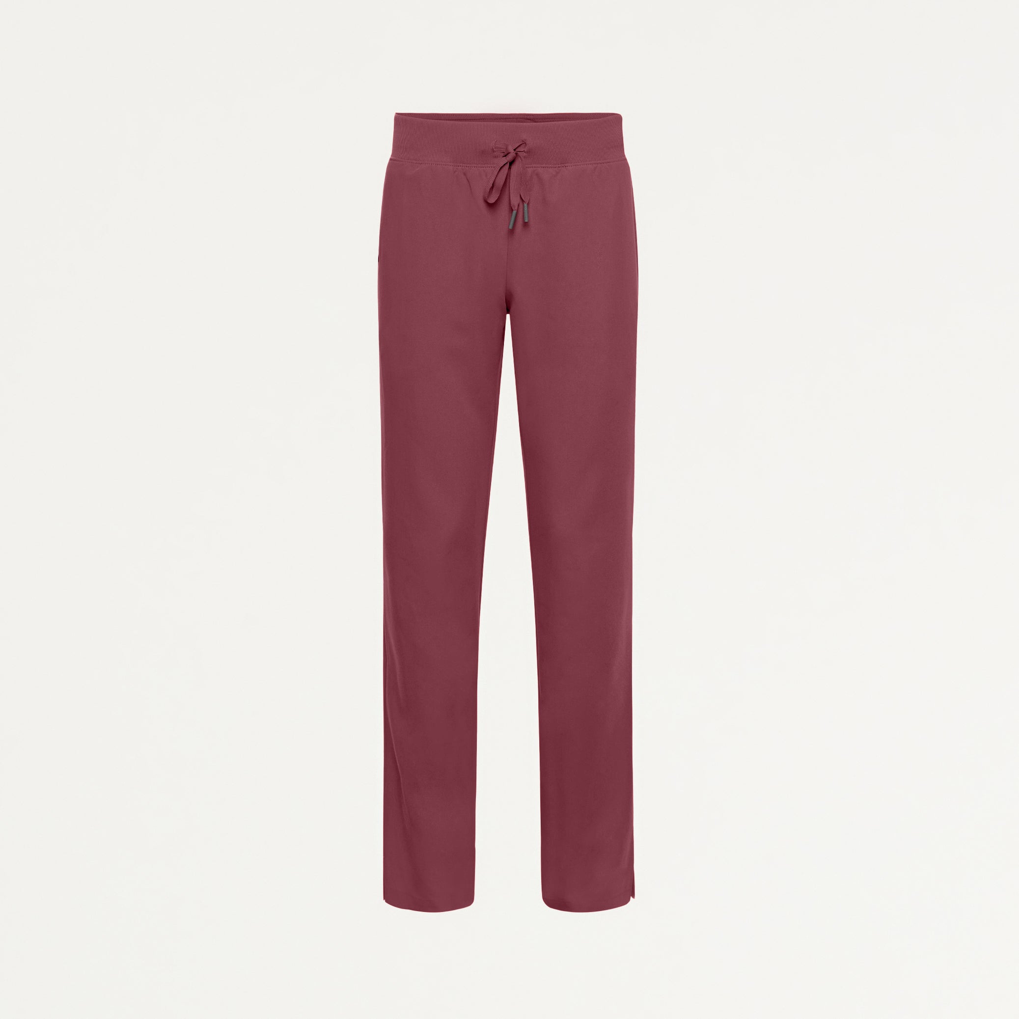 Xenos Essential Knit-Waist Scrub Pant - Rosewood