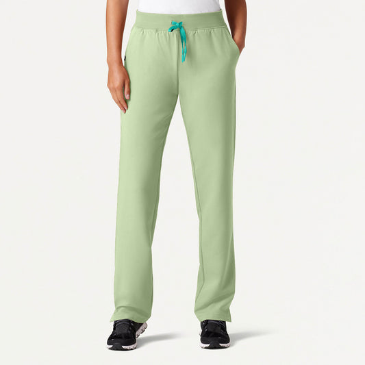 Xenos Essential Knit-Waist Scrub Pant - Pistachio