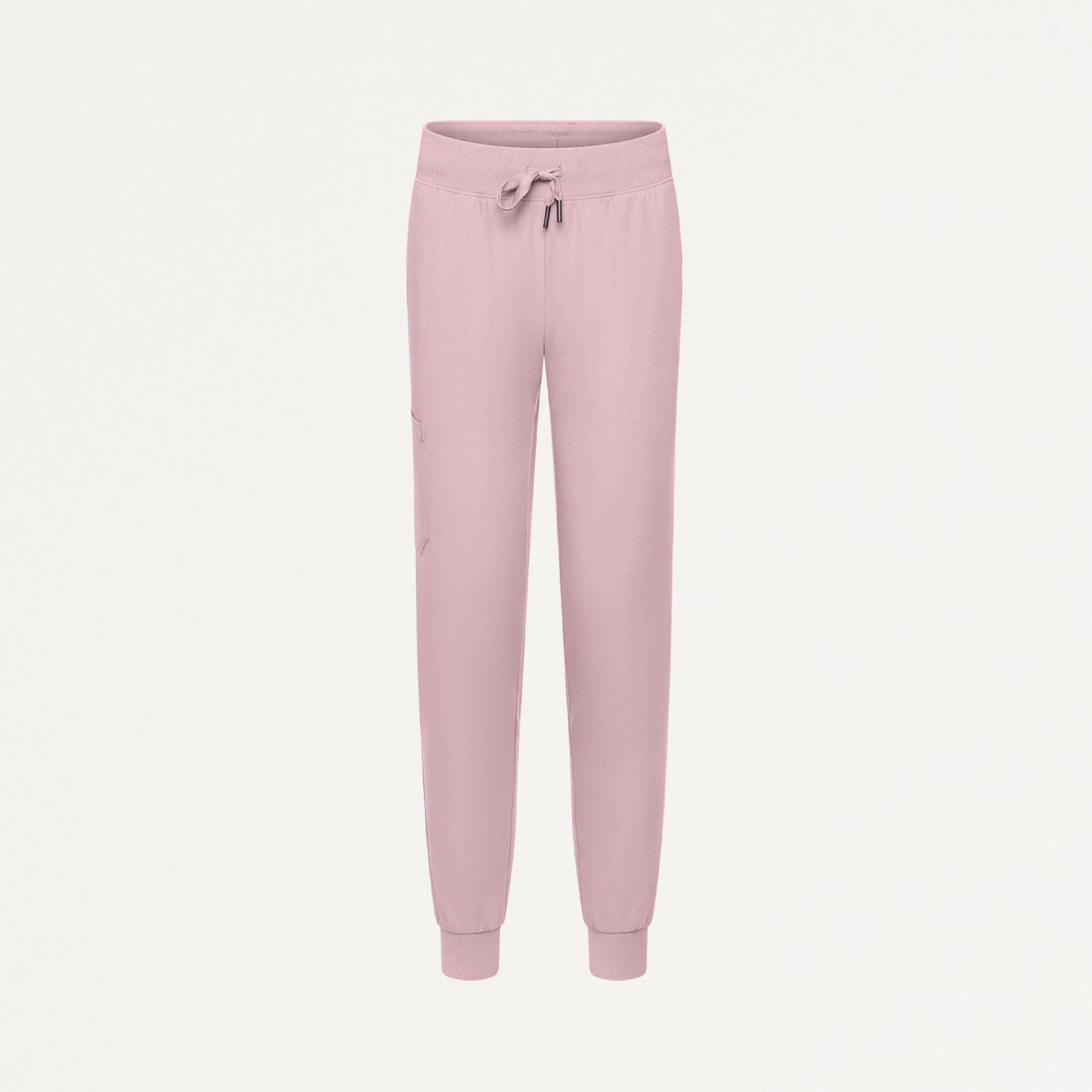Silex Slim Knit-Waist Scrub Jogger - Blossom