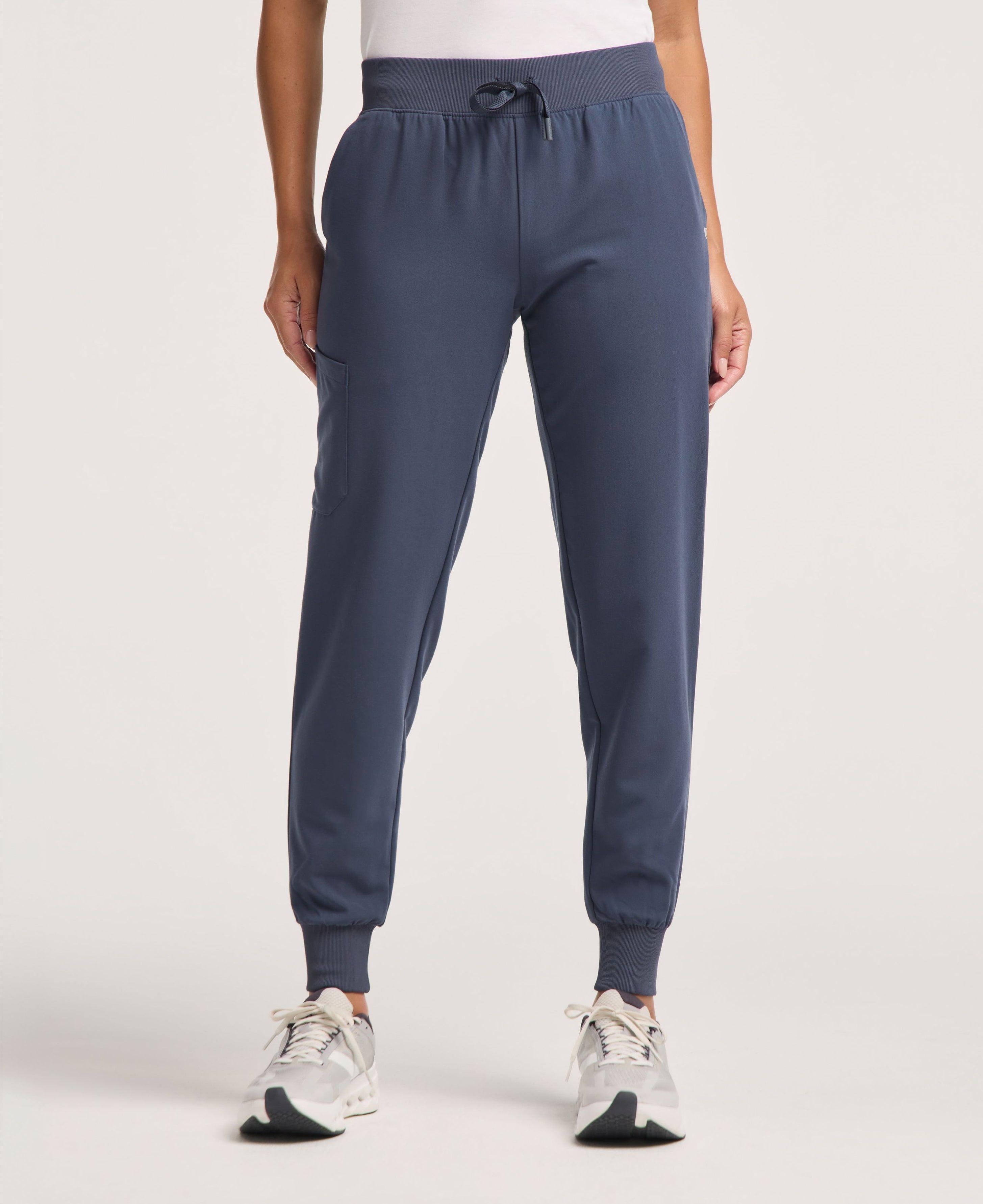Silex Slim Scrub Jogger - Carbon Gray