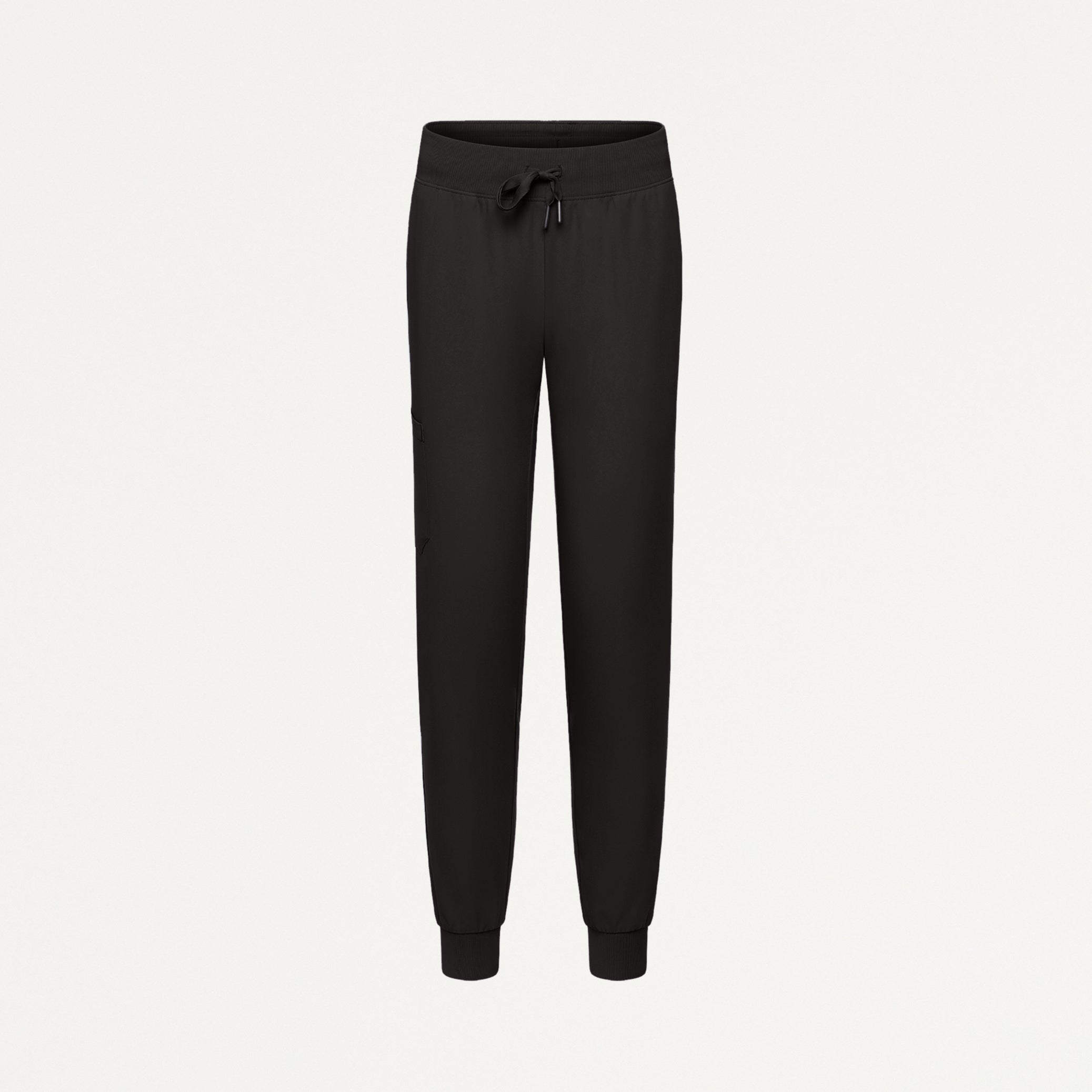 Silex Slim Knit-Waist Scrub Jogger - Charcoal
