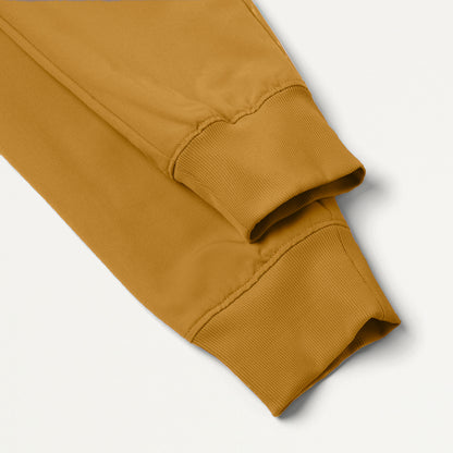 Silex Slim Knit-Waist Scrub Jogger - Cider