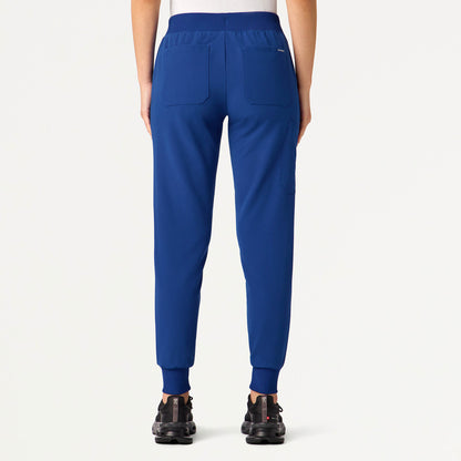 Silex Slim Knit-Waist Scrub Jogger - Galaxy
