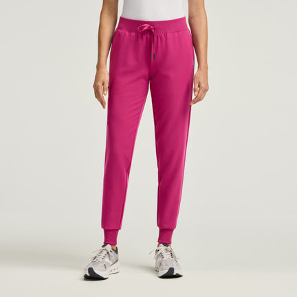 Silex Slim Scrub Jogger - Warrior Pink