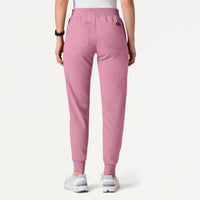 Silex Slim Knit-Waist Scrub Jogger - Orchid