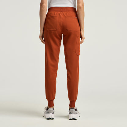 Silex Slim Scrub Jogger - Sienna
