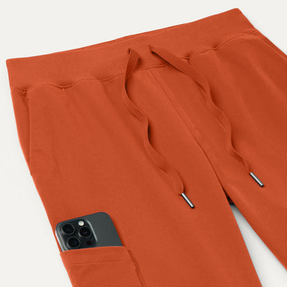 Silex Slim Scrub Jogger - Sienna