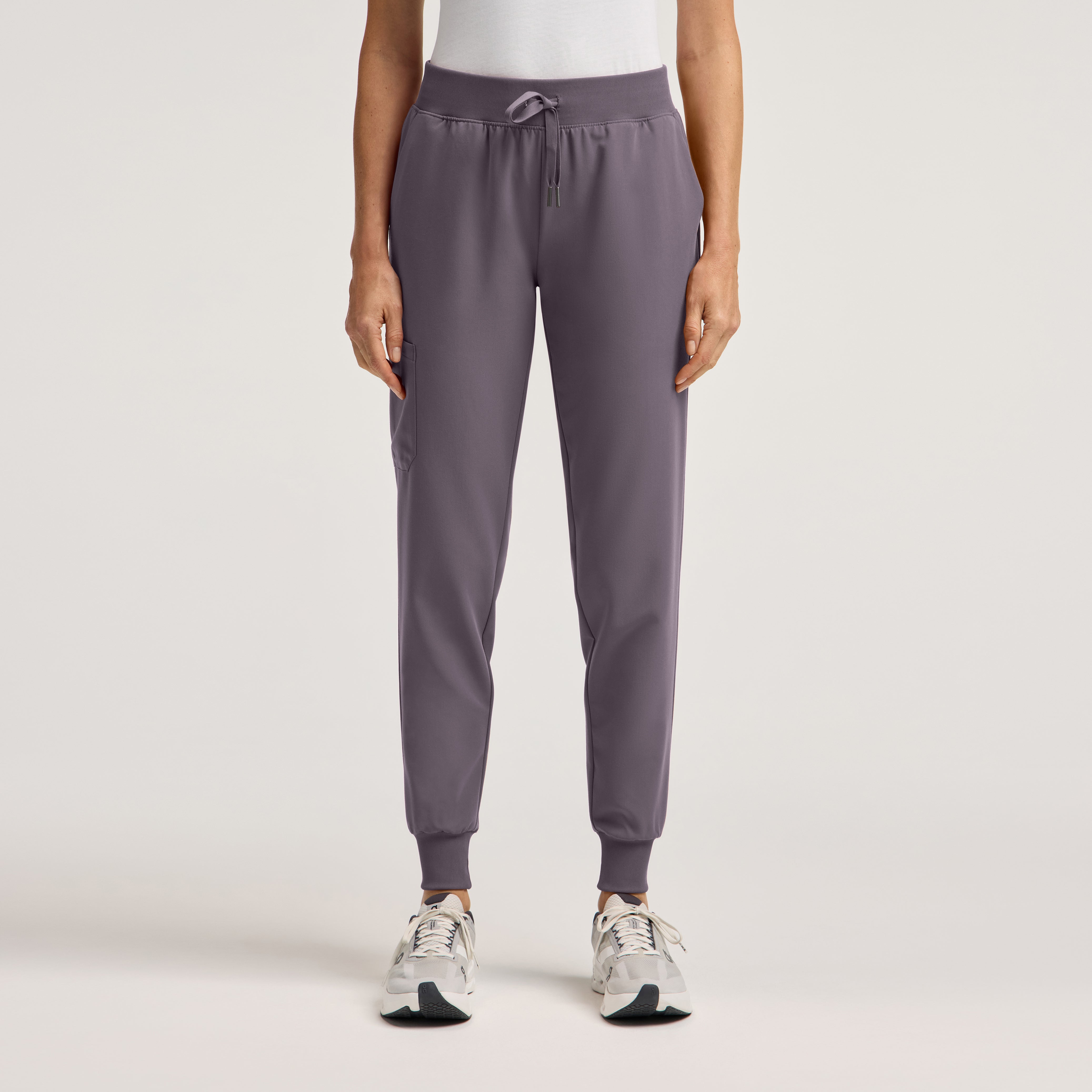 Silex Slim Scrub Jogger - Titanium