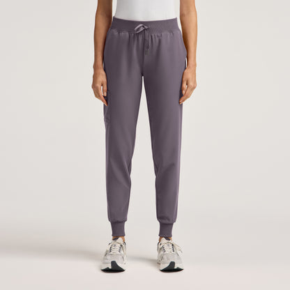 Silex Slim Scrub Jogger - Titanium