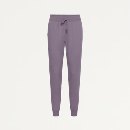Silex Slim Knit-Waist Scrub Jogger - Titanium