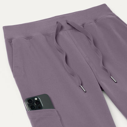 Silex Slim Scrub Jogger - Titanium