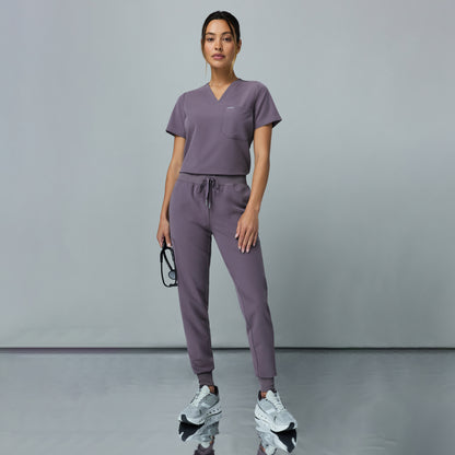 Silex Slim Scrub Jogger - Titanium