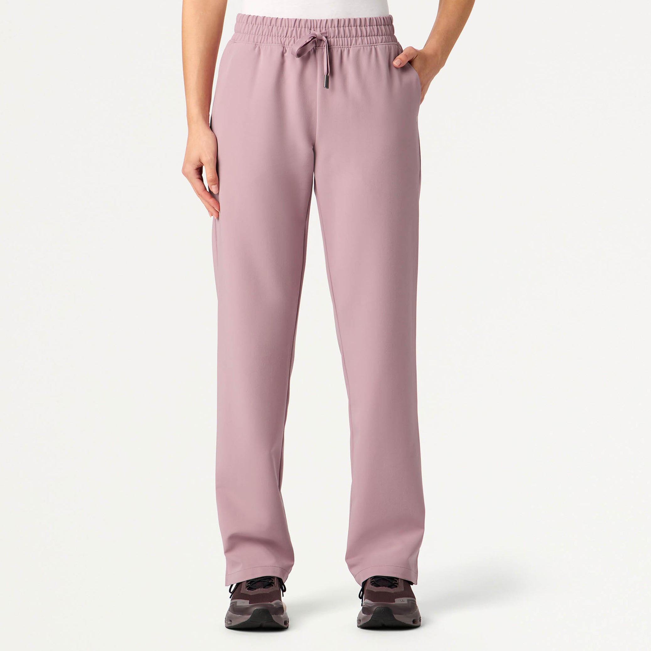 Kerr High Waisted Scrub Pant - Blossom