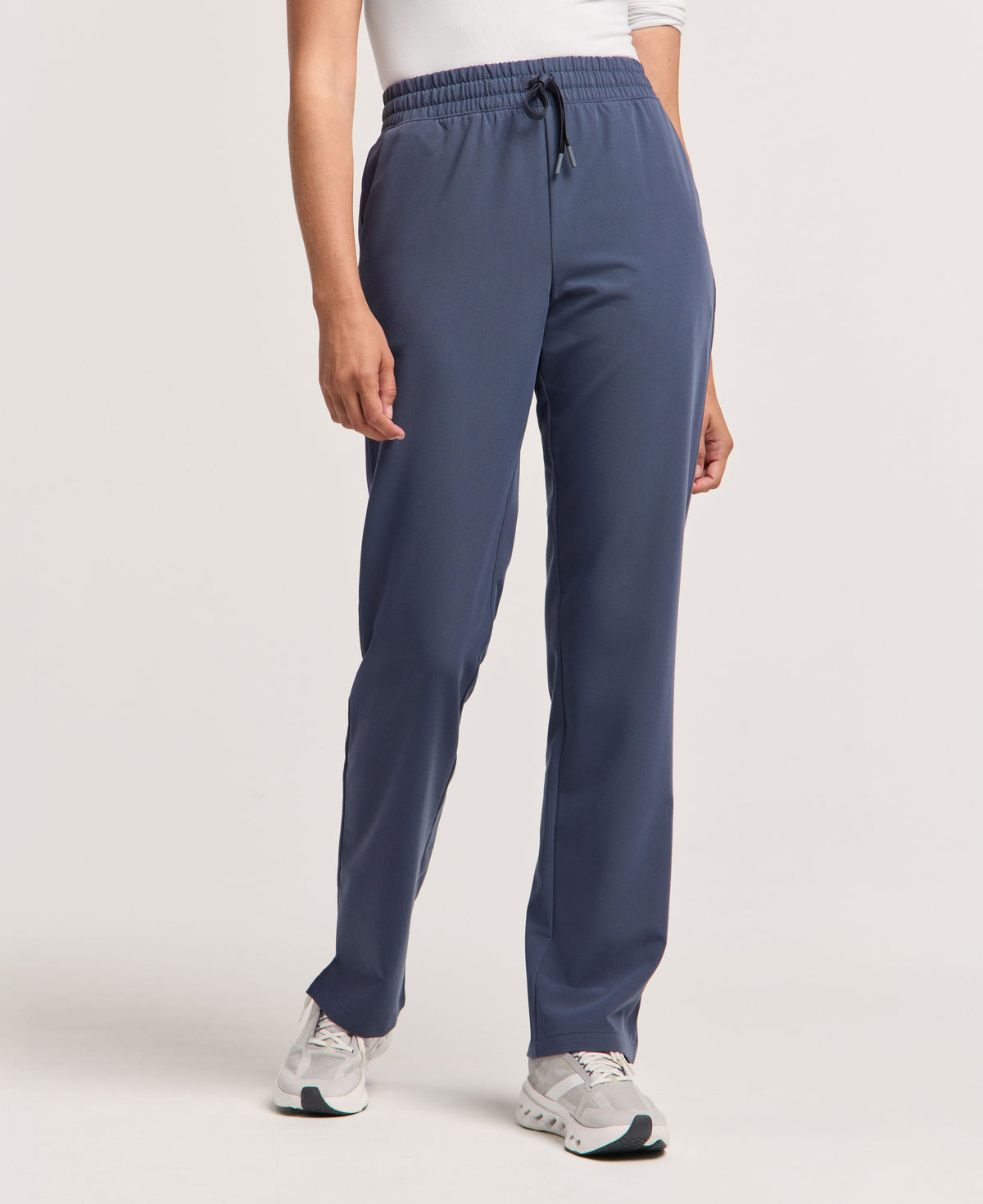 Jaanuu Kerr High Waisted Scrub Pant in Carbon Gray, product photo 1 of 6