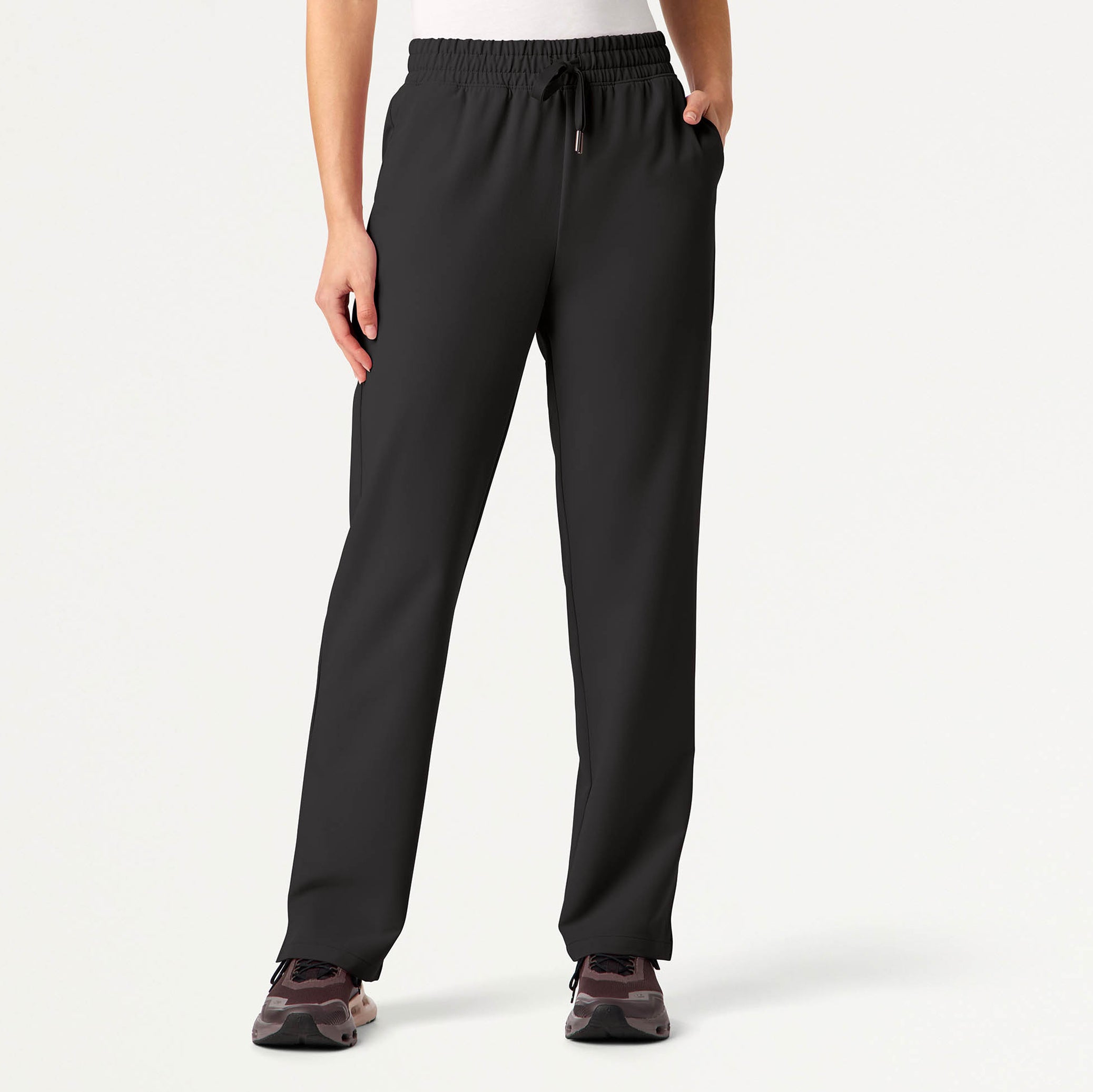 Kerr 365 High Waisted Scrub Pant - Charcoal