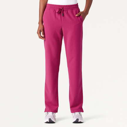 Kerr High Waisted Scrub Pant - Wild Berry